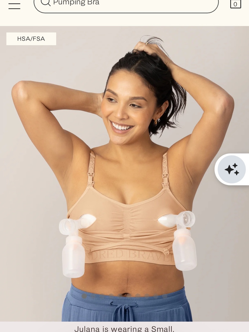 Sublime® Hands-Free Pumping & Nursing Bra